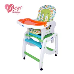 Baby Eating Seats Kids Dining Chair Adjustable Baby Highchairs Simple Plastic Multifunction Sitting Feeding Portable Baby Highch