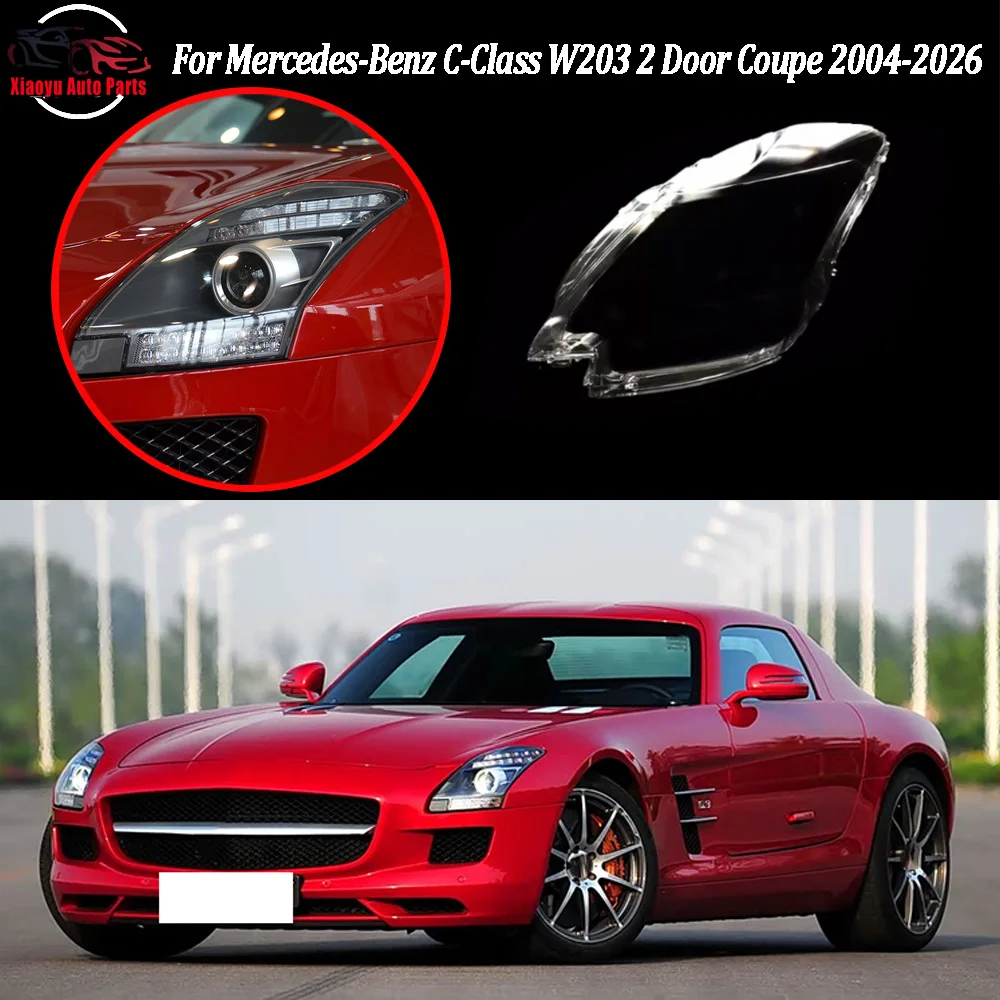 

For Mercedes-Benz 2010 2011 2012-2014 SLS-Class AMG Car Headlight Lampshade Cover Shell Lens Automobiles Head Light Lamp Lens