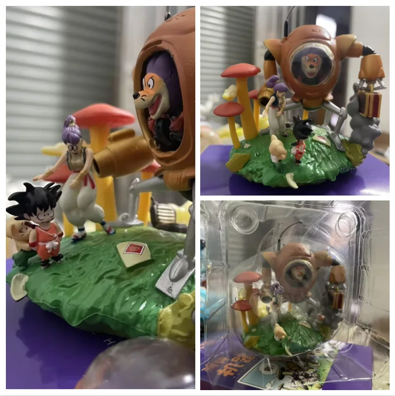 

3,94 дюйма/10 см BandaiАниме Dragon Ball Фигурка Шу Робот против Сон Гоку Фигурка ПВХ Модель Статуя Коллекция Украшения Игрушки Подарки