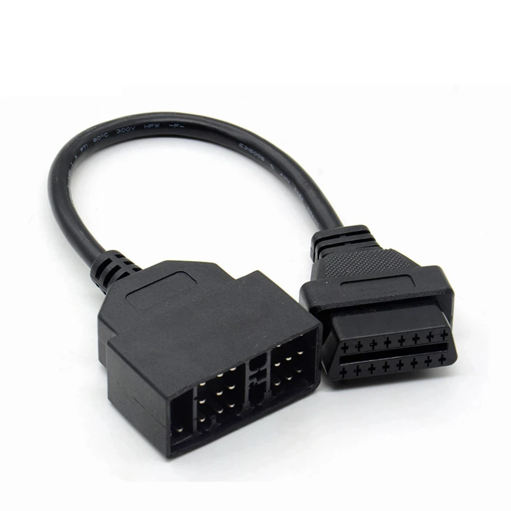 NEW OBD2 Diagnostic Connector 22 Pin to 16 Pin For Toyota 22PIN OBDII Cable Adapter Transfer For Toyota 22Pin to OBD2 16Pin Tool