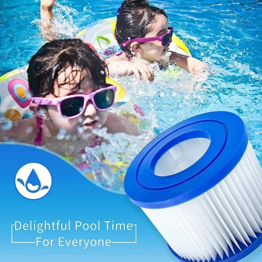 

1 шт. фильтрующий картридж для гидромассажной ванны — совместим с насосами Bestway Lay-Z-Spa Coleman SaluSpa для фильтрации чистой воды