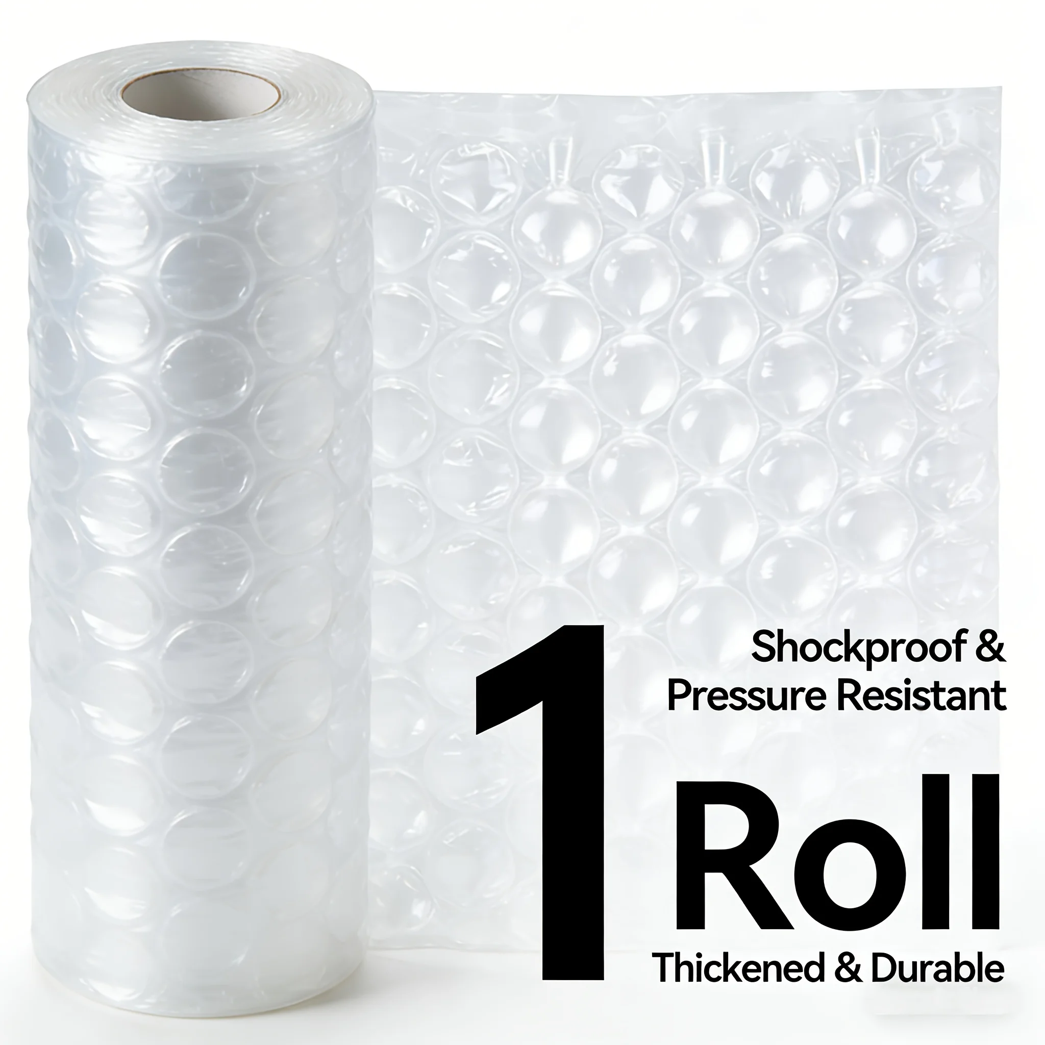 

1 Roll 984' X16" Air Cushion Machine Film Small Bubble Pillow Packaging Padding Roll High Quality Low Price