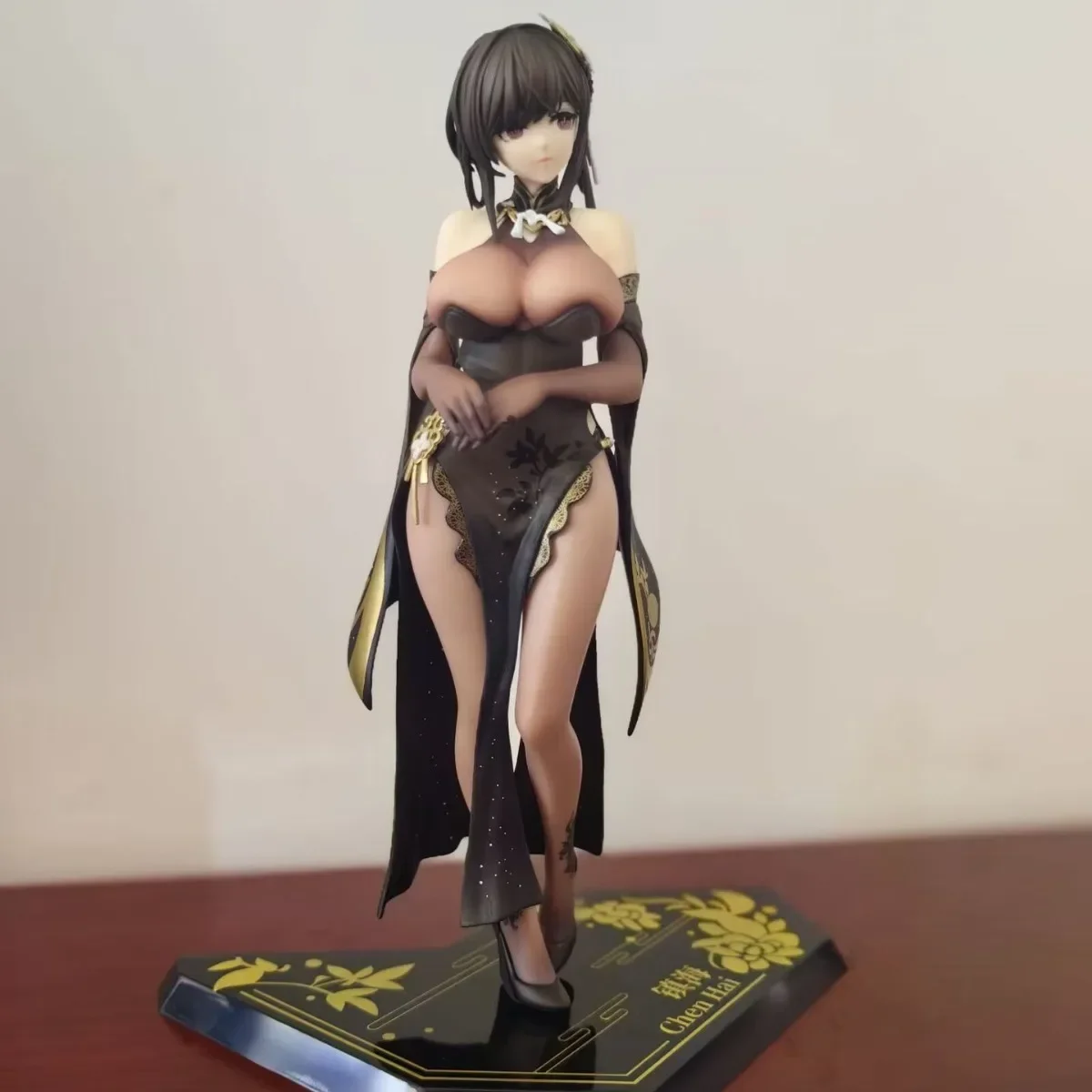 In Stock Animation Beautiful Girl Zhenhai Cheongsam Standing Figures Models Action Figures Toy Collection Gifts