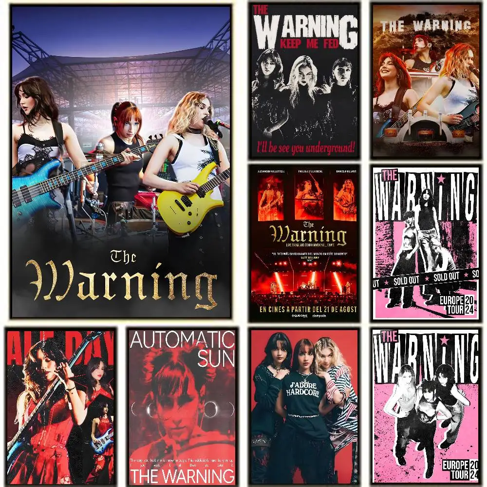 Popular Rock Band The W-Warning High-Quality Posters High Quality Self-adhesive Wall Art Decorations Color Prints Sticky