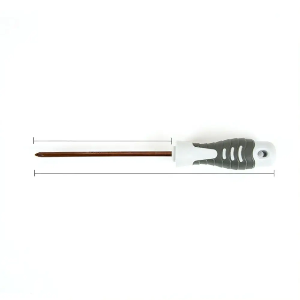Professional Double Head Magnetic Screwdriver S2 Alloy Steel Phillips Slotted Tip Versatile Manual Repairing Tool