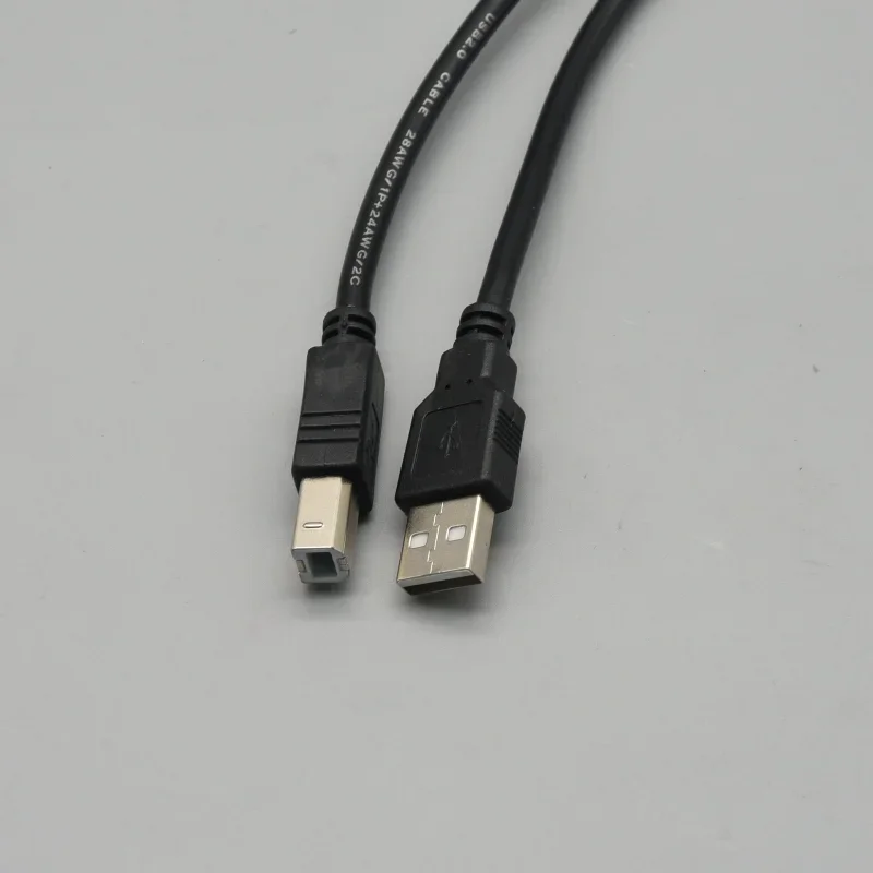 Высокоскоростной кабель USB A-B для Canon Brother Hp Epson Samsung Label Printer Электронное пианино типа B 2,0 50 см 2 м 3 м 5 м Шнур для передачи данных