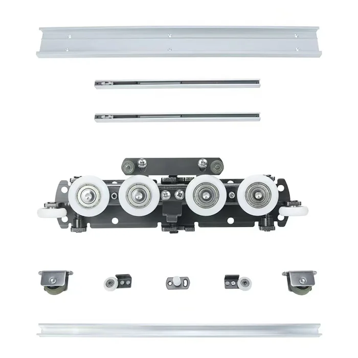 1.2M track Hidden door rail Trackless mechanism Invisible door slide rail system Hot-selling products