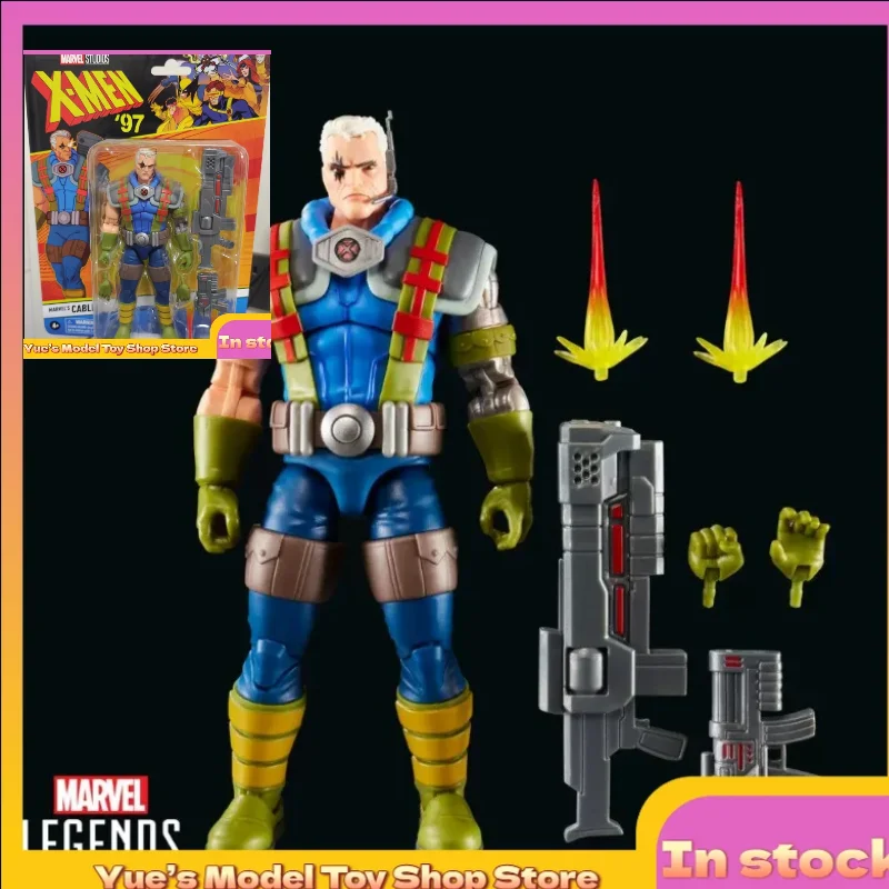 【in-stock】hasbro-marvel-cable-97x-men-hanging-card-action-figure-animation-model-toy-collection-gift