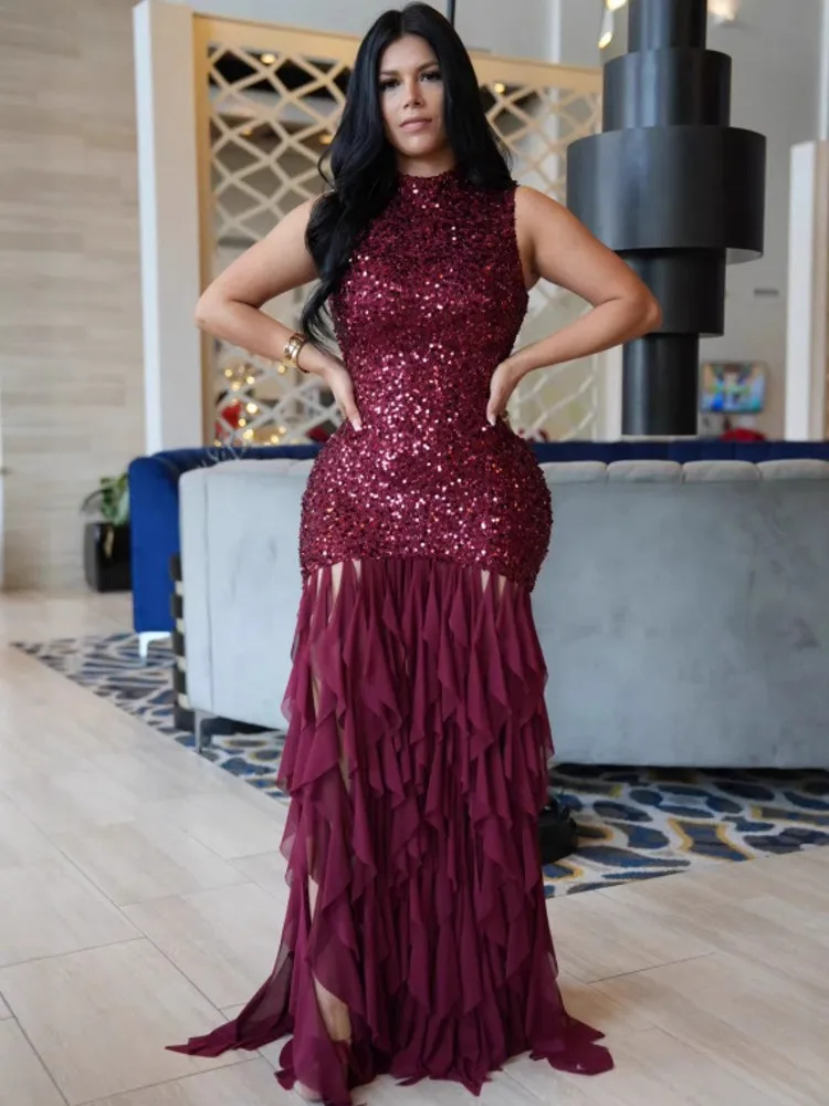 

African Dresses For Women Elegant Polyester Muslim Fashion Abayas Dashiki Robe Kaftan Long Maxi Dress Turkish Africa 2026 New