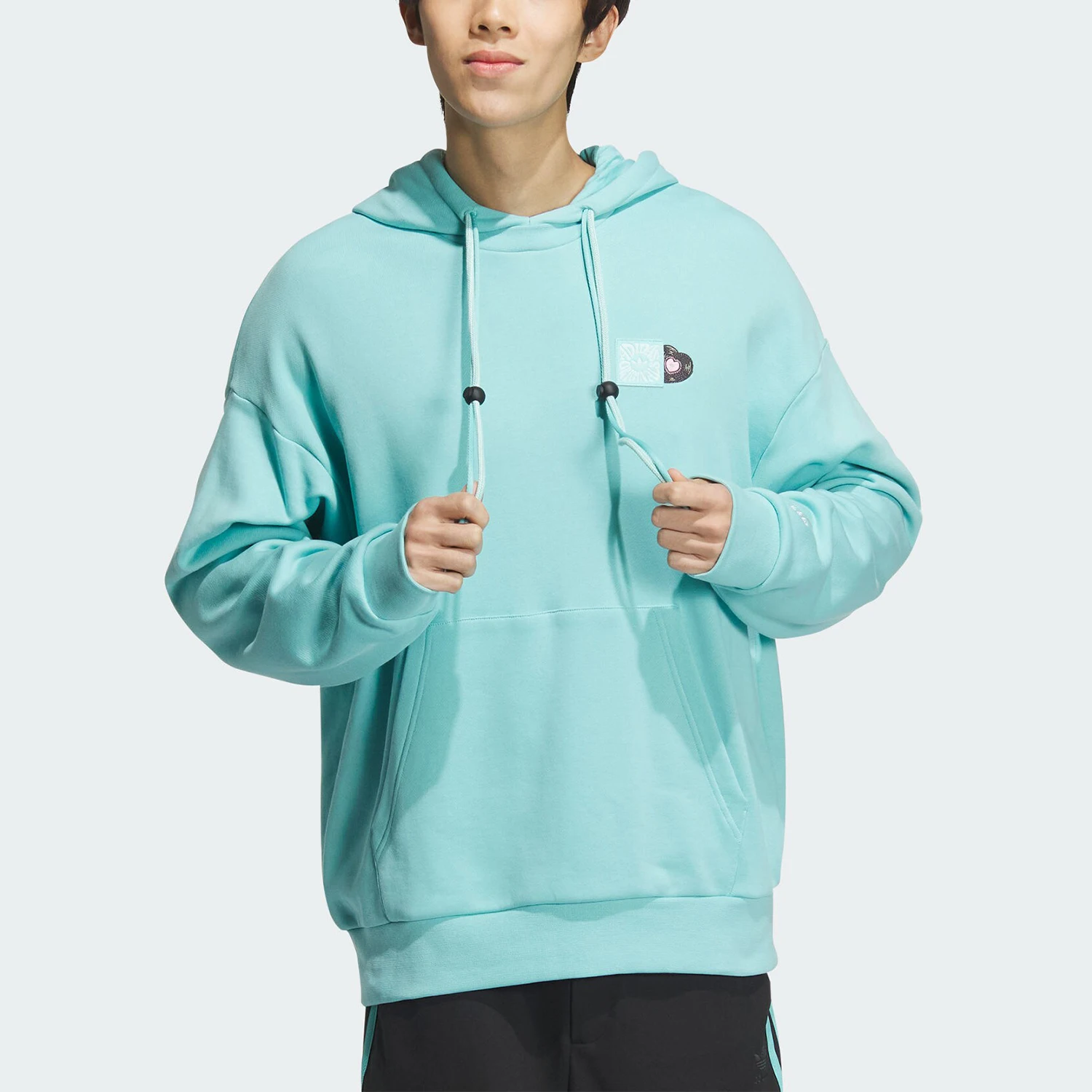 

Adidas Originals Повседневная толстовка с капюшоном унисекс с принтом JE3475