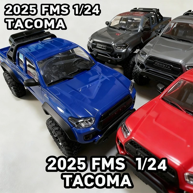 FCX24M 2025 RC simulatie klimauto - FMS 1/24 off-road speelgoed met afstandsbediening voor kinderen