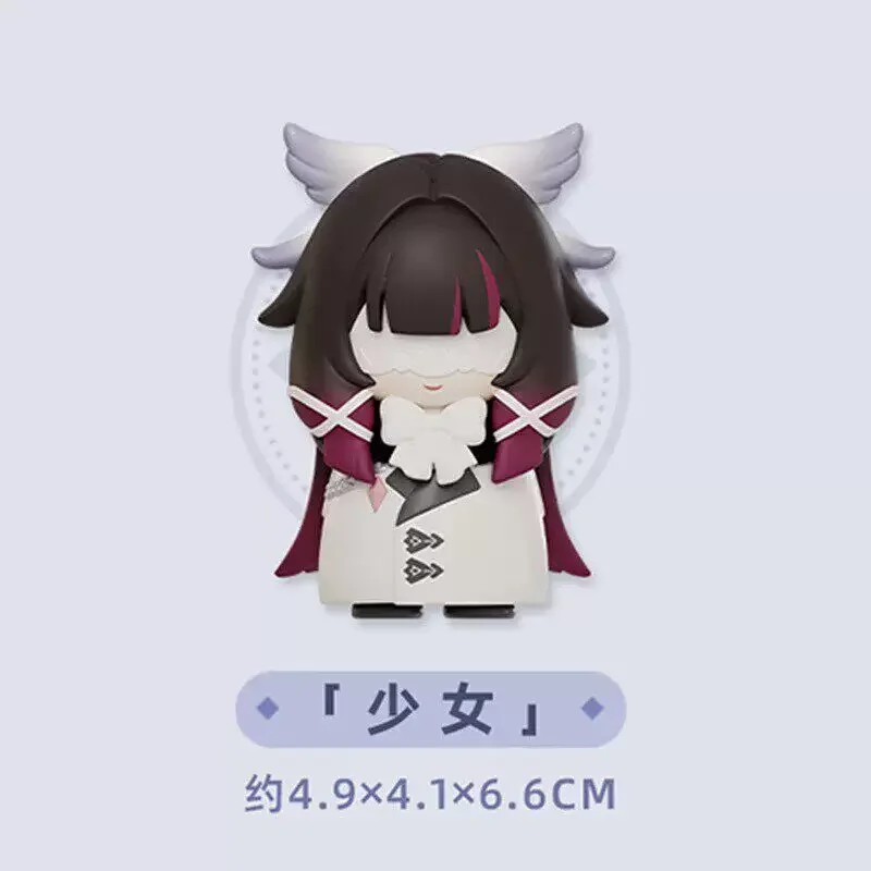 Genshin Impact Auf Lager Fatui Harbinger Serie Blind Box Kawaii Trendige Q-Version Anime-Figuren-Sammlung Desktop-Überraschungsgeschenk
