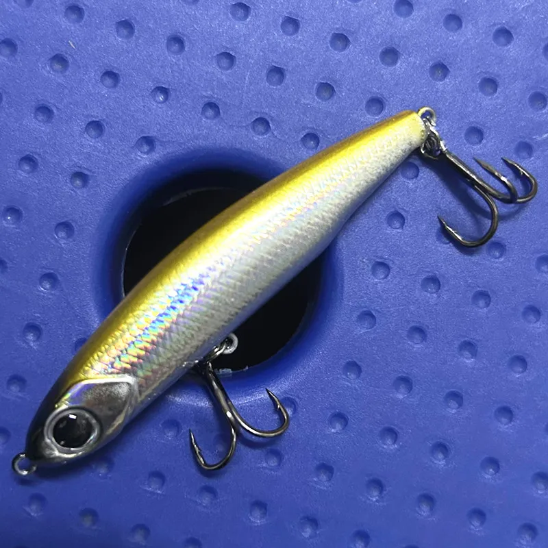 6cm/5g Plastic Fishing Bait 6.5cm/8g 7.5cm/12g Sinking Minnow Lure With Strong Hooks 1Pcs Pike Bass Wobbler