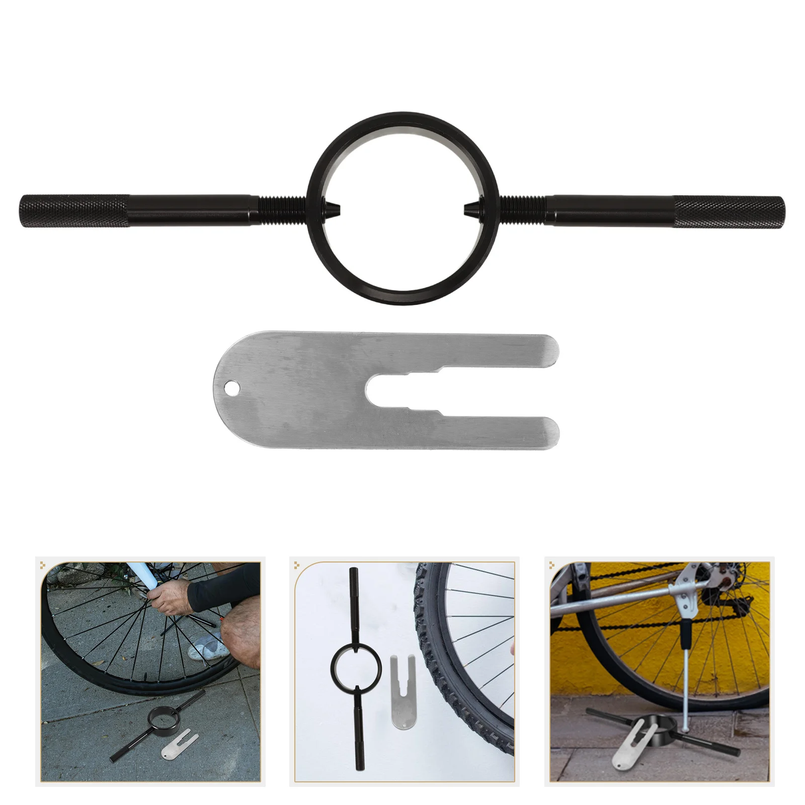 

1Set Universal Fork Spring Compressor Tool Kit Compatible with Bike Motorbike Forks Metal Fork Compressor Tool Motorcycle