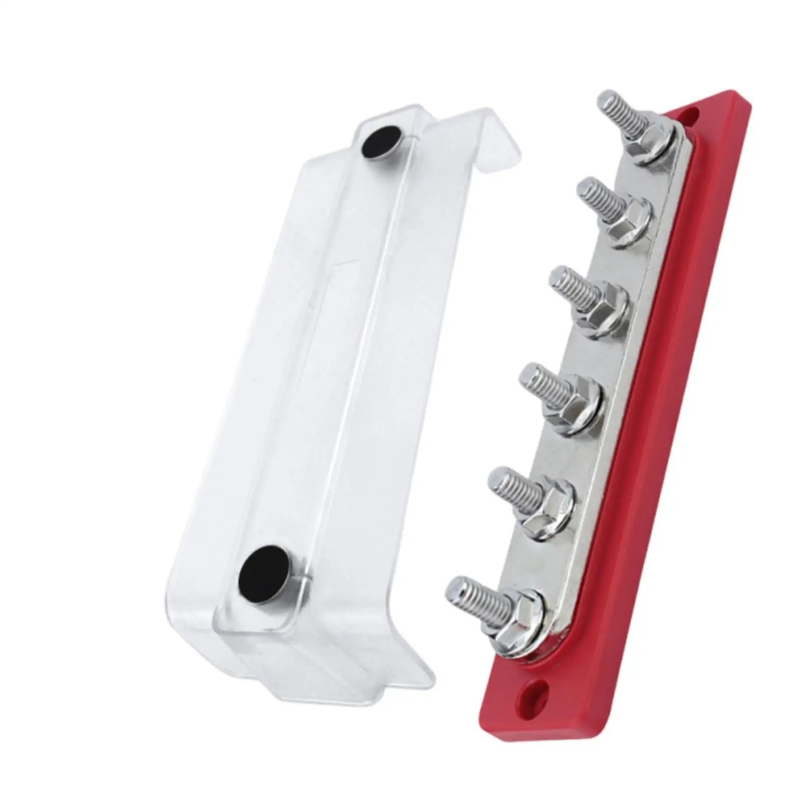 Flame Retardant Nylon DC Busbar 6 Post Multi Circuit Terminal Hub for Vehicle Electrical System