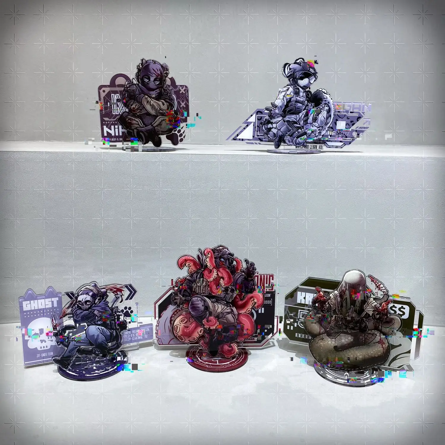 Figuras de chamada de dever suporte acrílico saiba momoi anime figura de ação acessórios coleção crianças figura brinquedos amigo presente