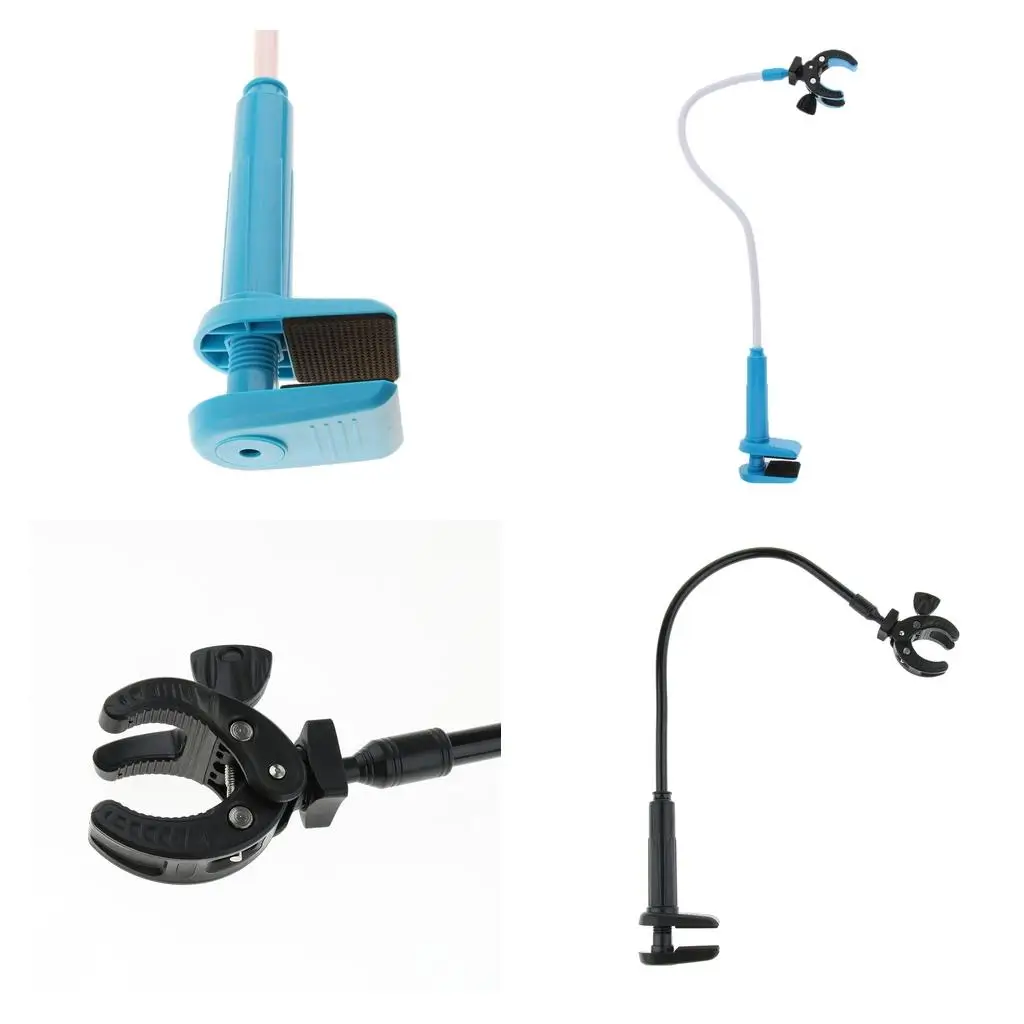 Dog Grooming Table Dryer Stand Holder Secure Three Jaw Type Rack for Professional Pet Hair Drying