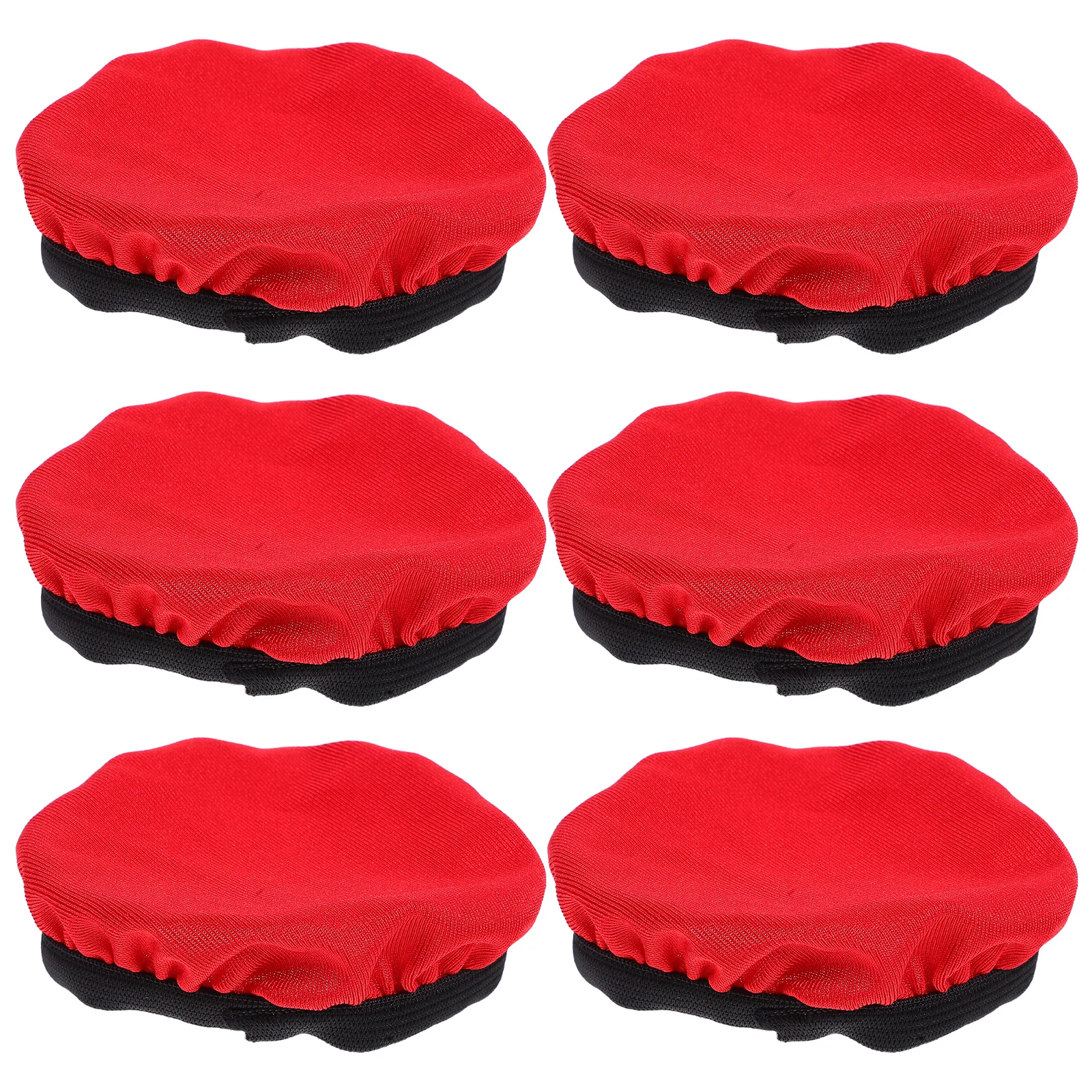 

6 Pcs Headphone Dust Cover Covers Protective Case Ear Liner Knitted Fabric for Headphones Ears