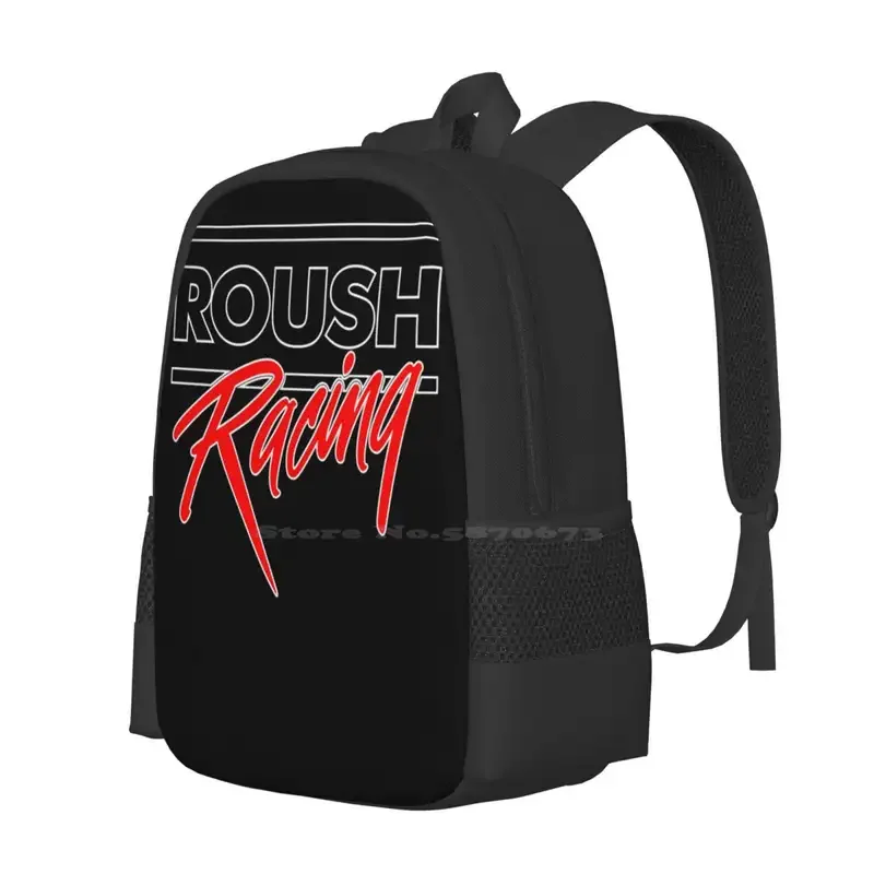 Roush Racing Logo Hot Sale Schoolbag Backpack Fashion Bags Gt500 Rs Jack Roush Imsa Roush Racing Performance Race Car