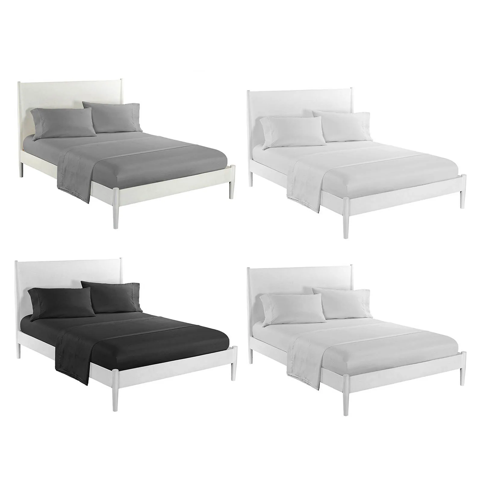 

Bedding Sets Simple Soft Comfortable Chemical Fiber Fine Craftsmanship Bed Sheet Set for Business Hotel Home