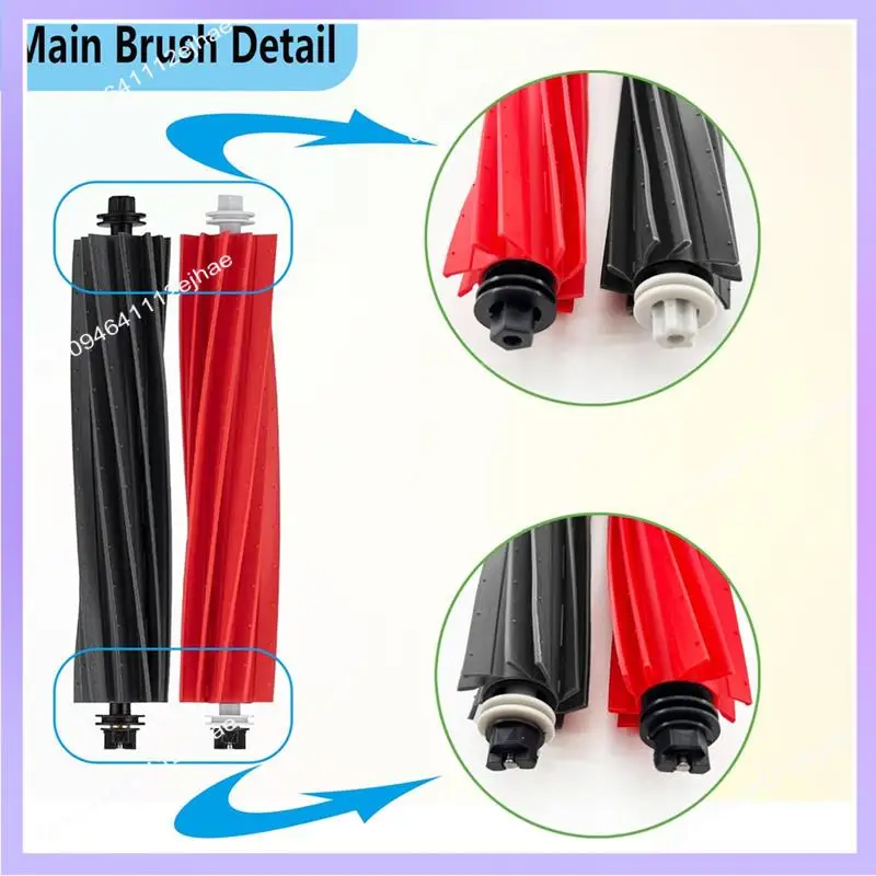 N83R لقطع غيار Roborock Q5 Pro لمرشح فرشاة المكنسة الكهربائية Roborock Q5 Pro