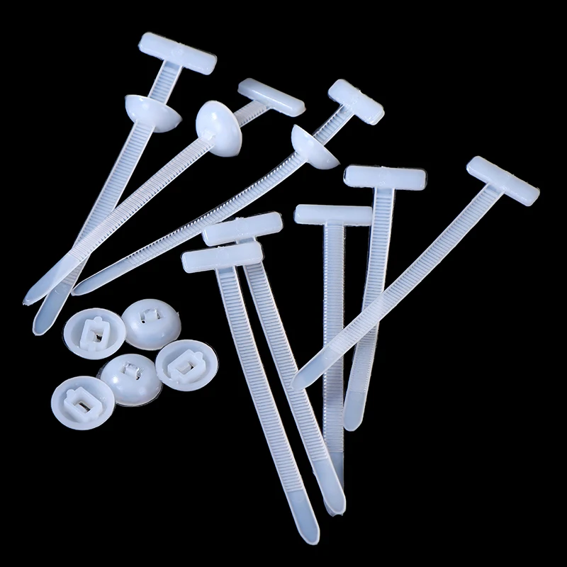 50/100PCS Nylon Universal Cable Tie Buckle Multipurpose Cable Ties Tool Heavy Duty Self Locking Zip White Zipties For Car Repair