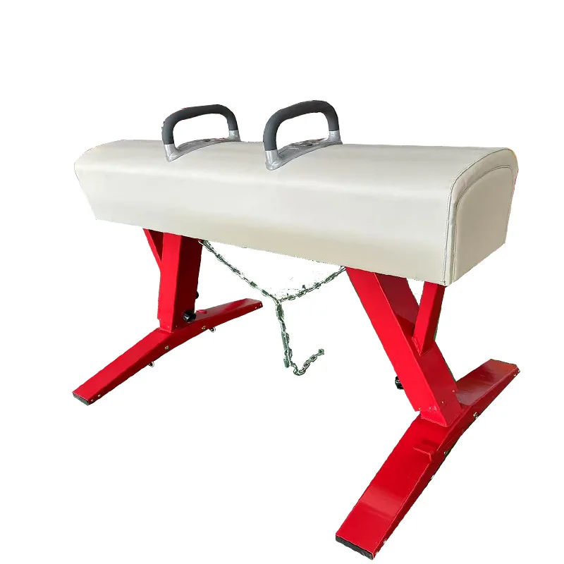

Competition Adjustable Pommel Horse Gymnastics Equipment Professional Gymnast Pommel Horse for Sale