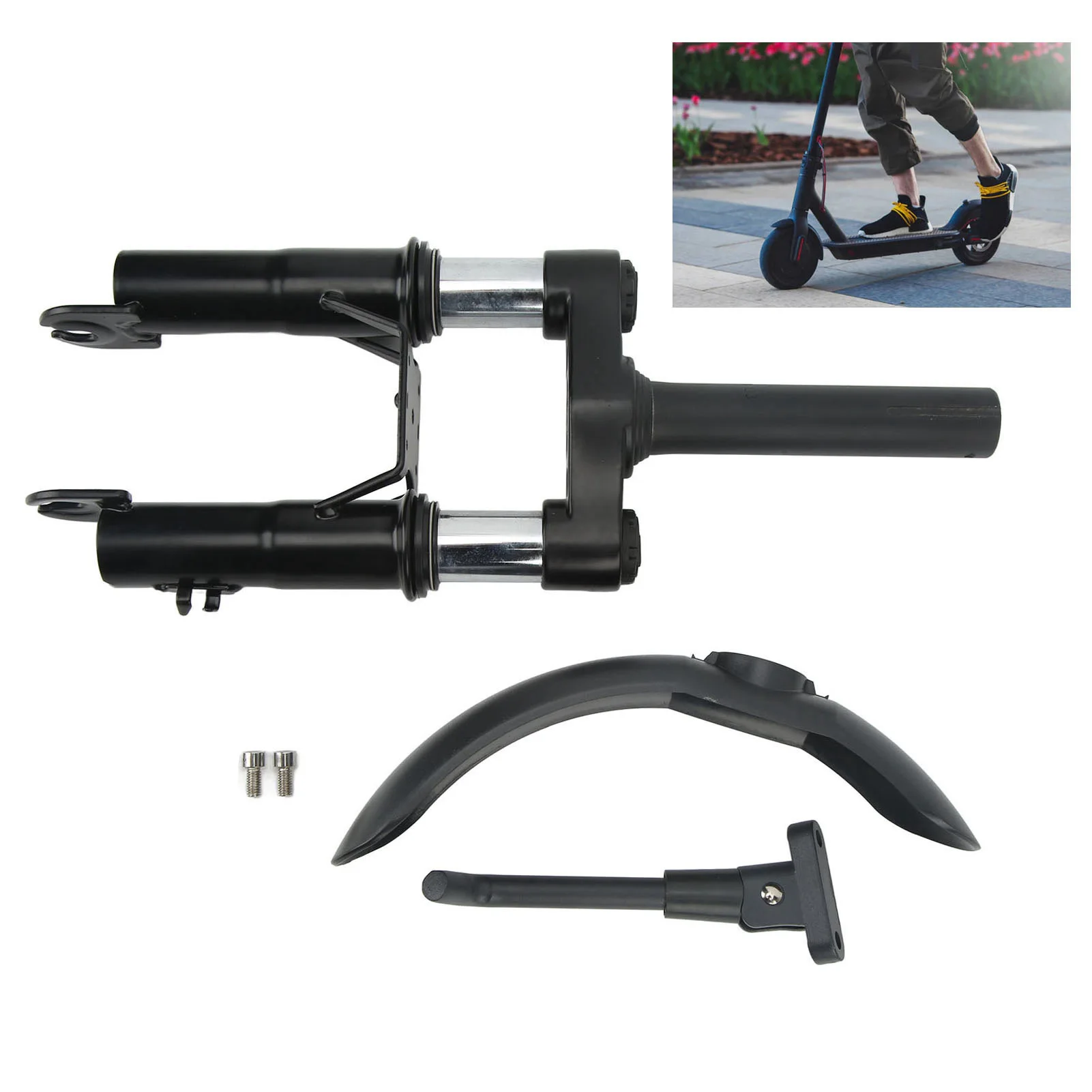 

Electric Scooter Front Fork Suspension Aluminium Alloy Electric Scooter Front Fork For Xiaomi M365 PRO 1S