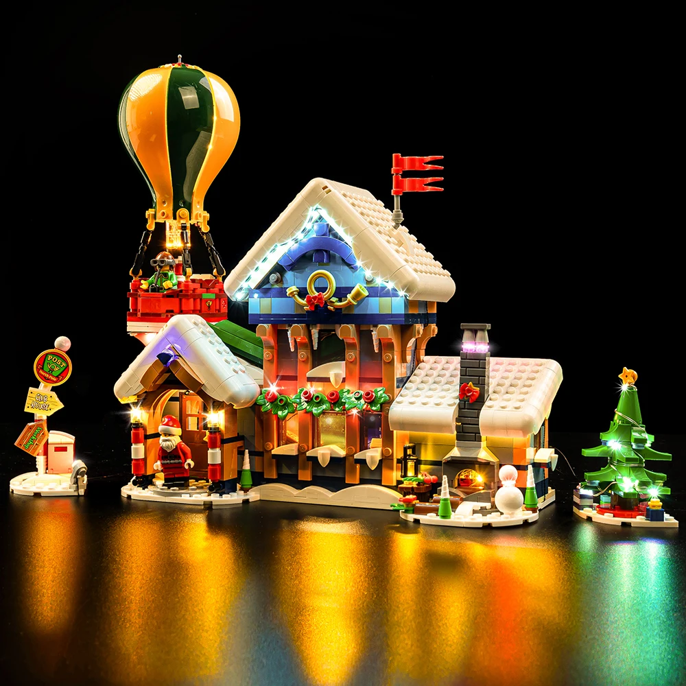 

Lighting Set For LEGO Santa Claus Post Office RC Version Not Include Building Block (Only Led Light Kit)