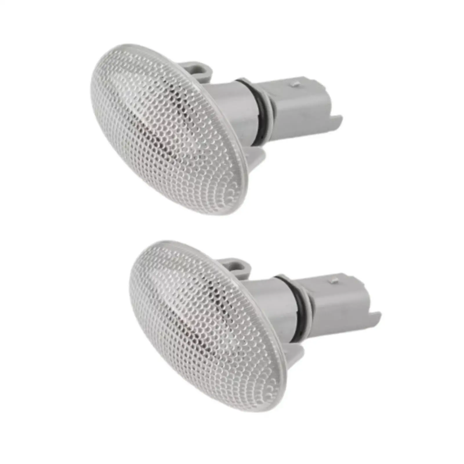 

2Pcs Side Indicator Light Wear Resistant Sturdy Direct Replaces Easy to Install Turn Signal Indicator Lamps for CitroëN 206