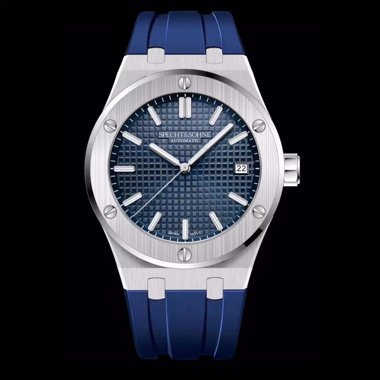 Specht & Sohne Nieuw 40Mm Mechanisch Horloge Voor Heren Grijskleurig Sporthorloge Japan Miyota 8215 Automatisch Horloge 50M Waterdicht