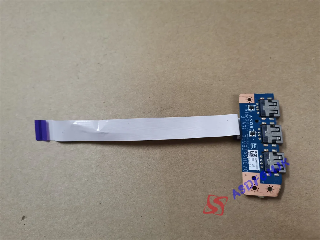 Placa USB genuina para Sony Vaio Sve151 con Cable Ifx-618 DA0HK6TB6F0 totalmente probada