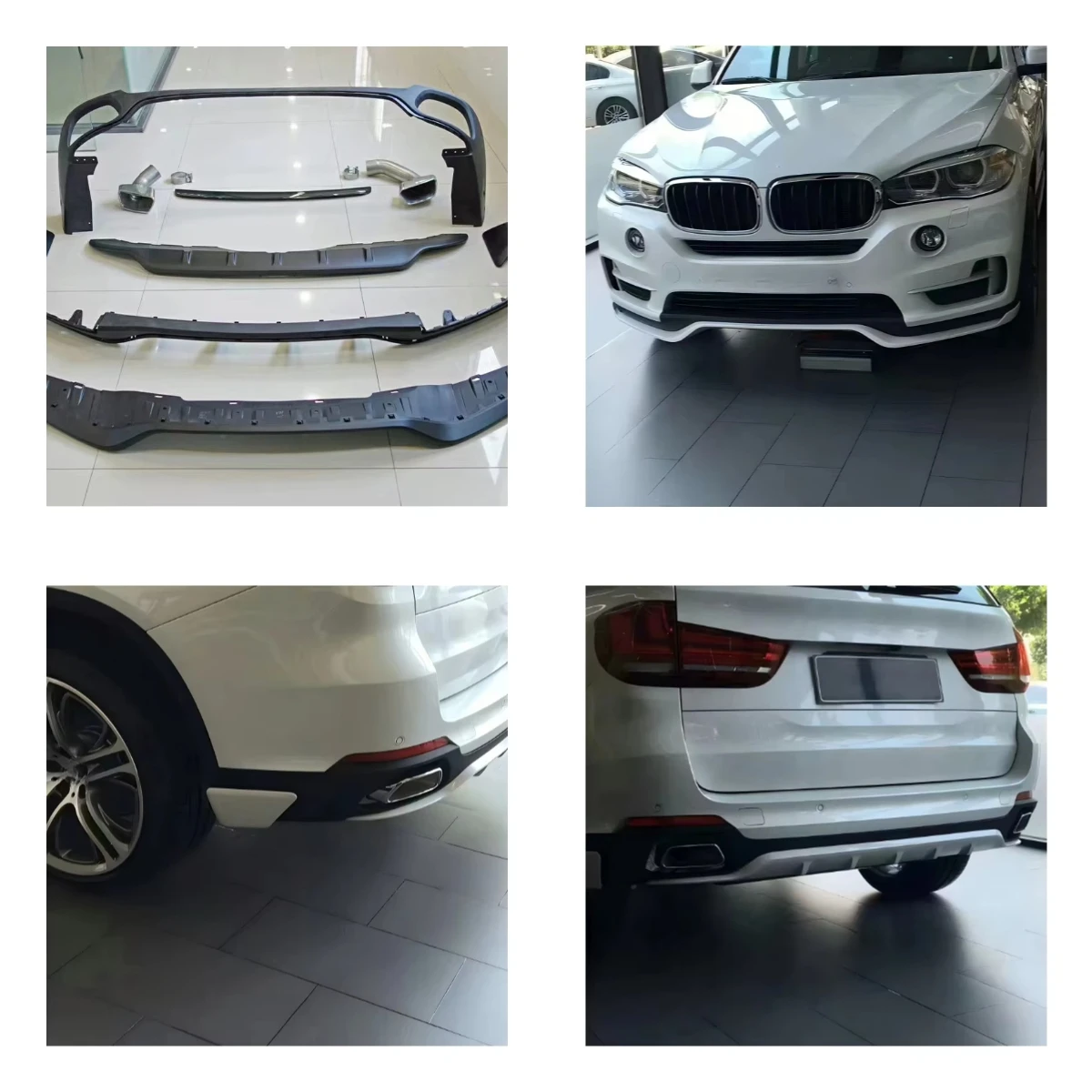 From Standard to Sporty in One M-Tech Bodykit Upgrade ABS MP Body Kit Set for BMW X5 F15 2014-2018 Luxury Normal