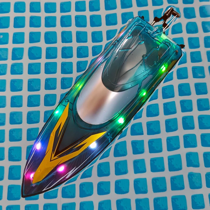 

Remote control boat light Children's remote control boat Brushed motor Capsize reset V006 30KM