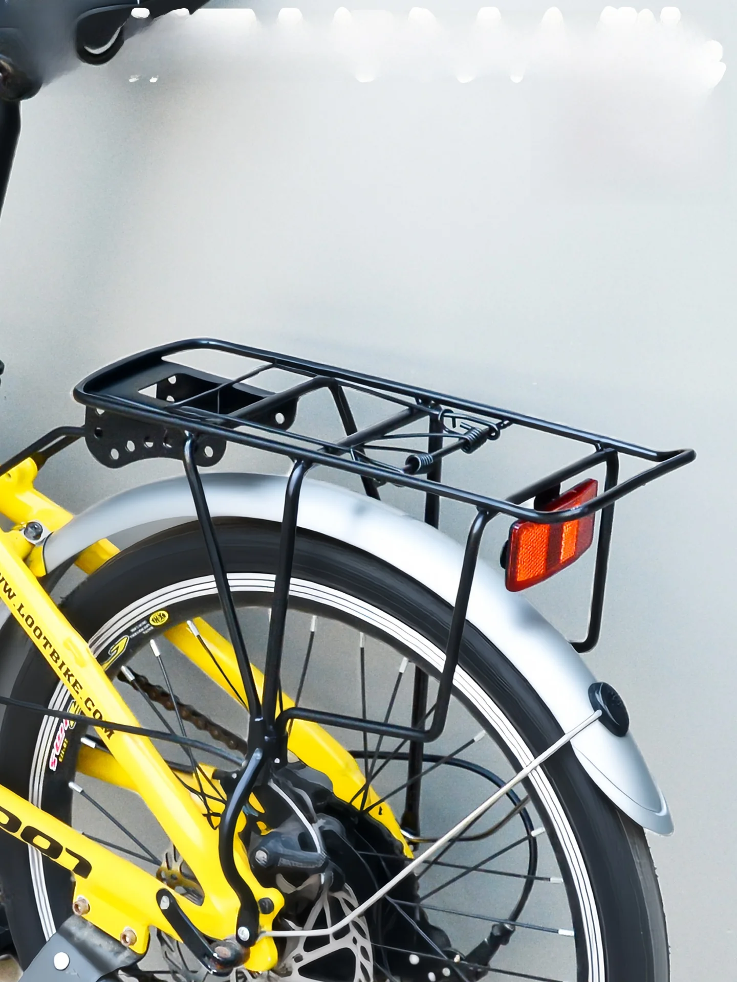 Thickened Bicycle Rear  Rack Child Mountain Bike Cargo Shelf 20 Inch Single Speed Bike Human Carrier Large Tail Rack