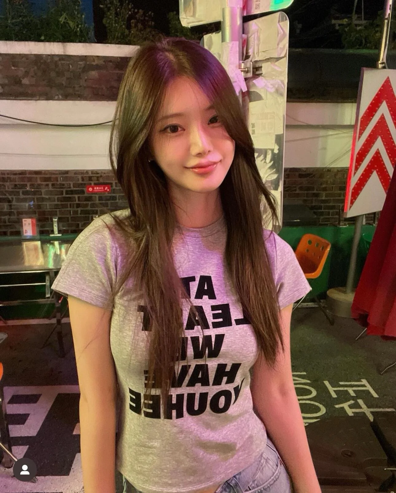 Youhee Sweet Cool ort Sve camiseta Floing con estampado de letras Slim Fit elástico juvenil mezcla de algodón Top de verano para mujer