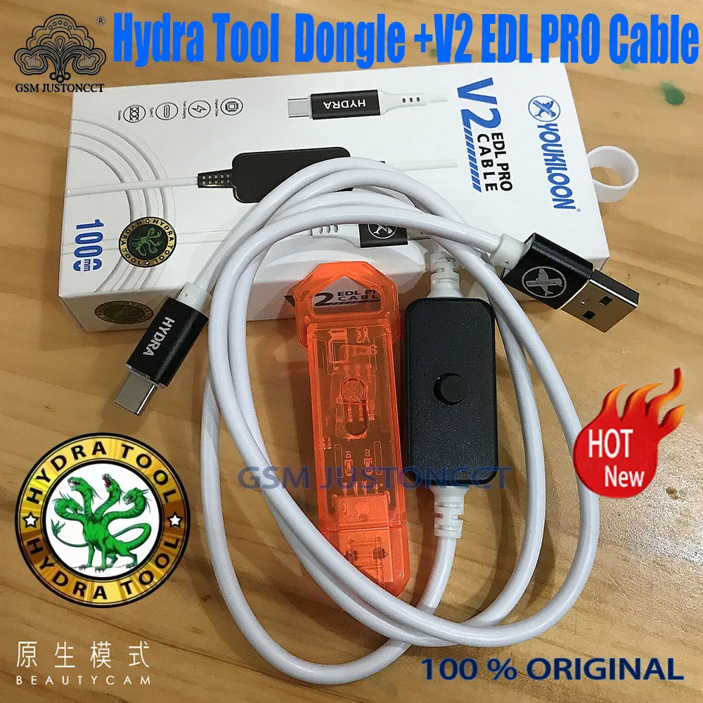 2023 NEW Original HYDRA DONGLE And Hydra V2 EDL Pro Type-C USB Cable For all HYDRA Tool Softwares