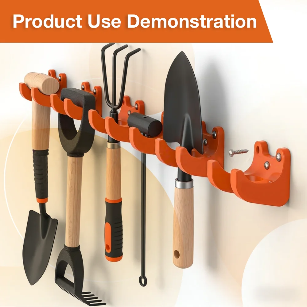 5/10Pcs Gardening Tool Hanger, - Furniture Hardware Fixing Screws ulasan dan harga