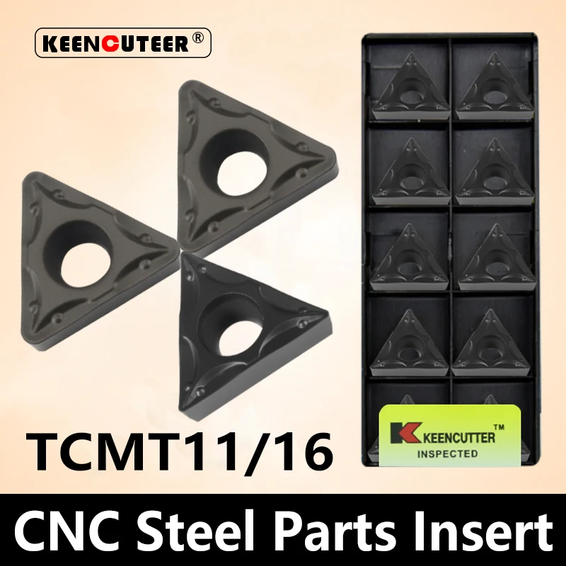 TCMT11/16 TM YZ6030 YZ5010S Cutter CNC Lathe Carbide TCMT Blade for Steel  Insert for STFCR/L External Turning Tool