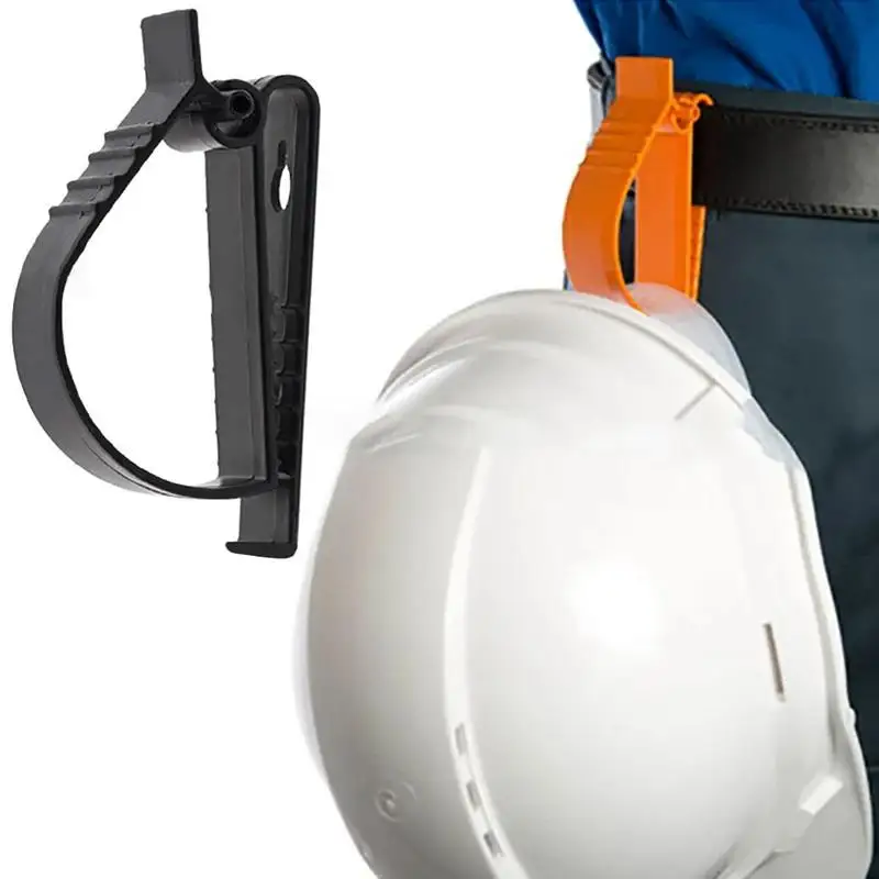 Non-slip Multifunctional Lightweight Clamps Safety Helmet Earmuff Key Chain Holders for Construction Workers