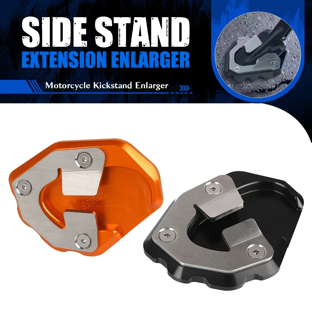 FOR 1290 Superduke R Evo 2021-2023 Super Duke 1290 R 2019-2023 Motorcycle Accessories Side Stand Enlarger Kickstand Plate Pad