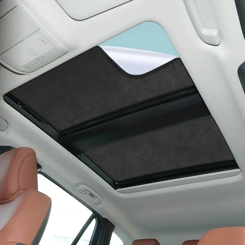 

Для MAZDA CX-50 2023-наст. время: Автомобильный солнцезащитный козырек из замшевой ткани с защитой от УФ-излучения и электростатической адсорбцией, теплоизоляция люка на крыше