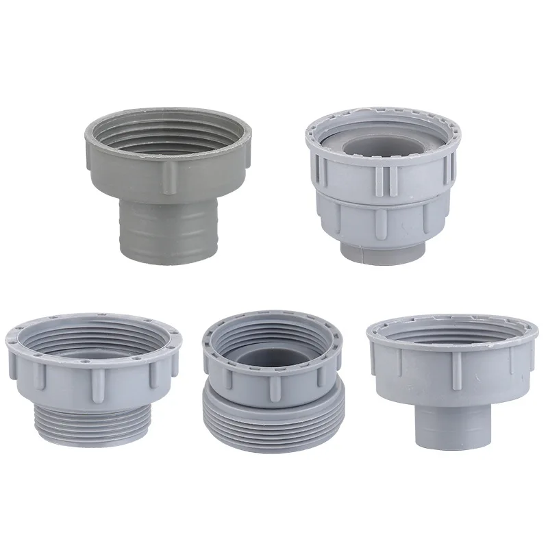 Professional Kitchen Silk Dish Basin Adapter Reducer Drain Pipe Joint Fitting Thread Hose Connector Accessories