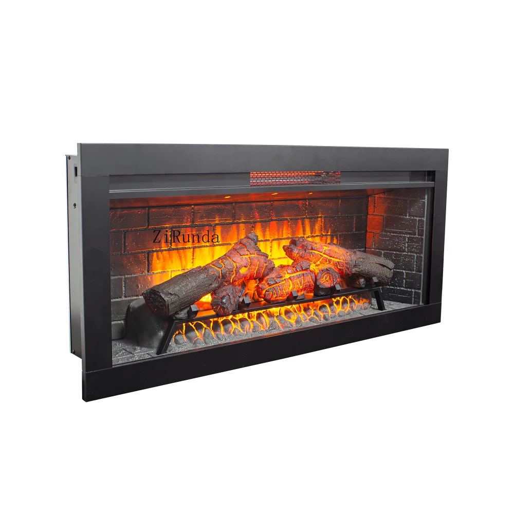 42 inch Infrared Electric Fireplace with Removable Trim kit Insert, Touch Panel Home Decor Heater