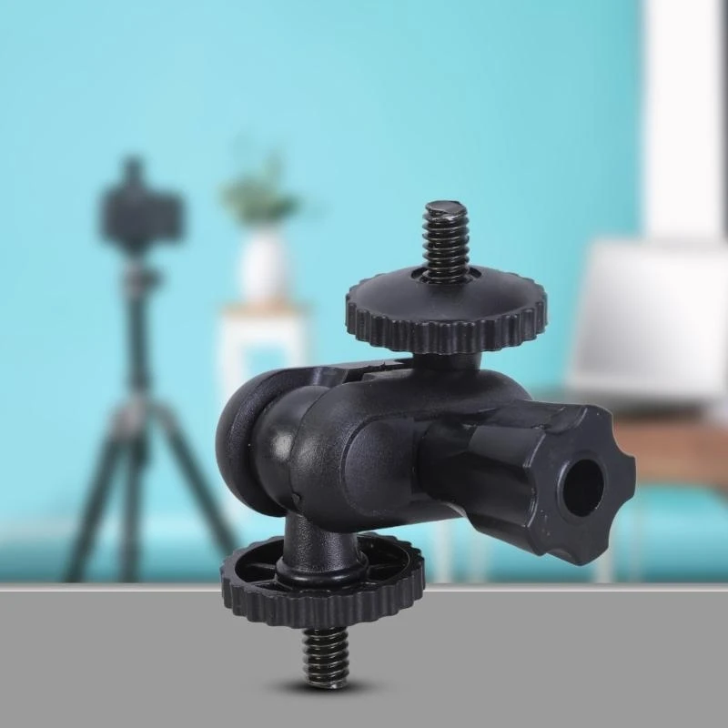 От 1/4 дюйма до 1/4 дюйма мужского резьбового адаптера винтового адаптера для штатива и светодиодного света