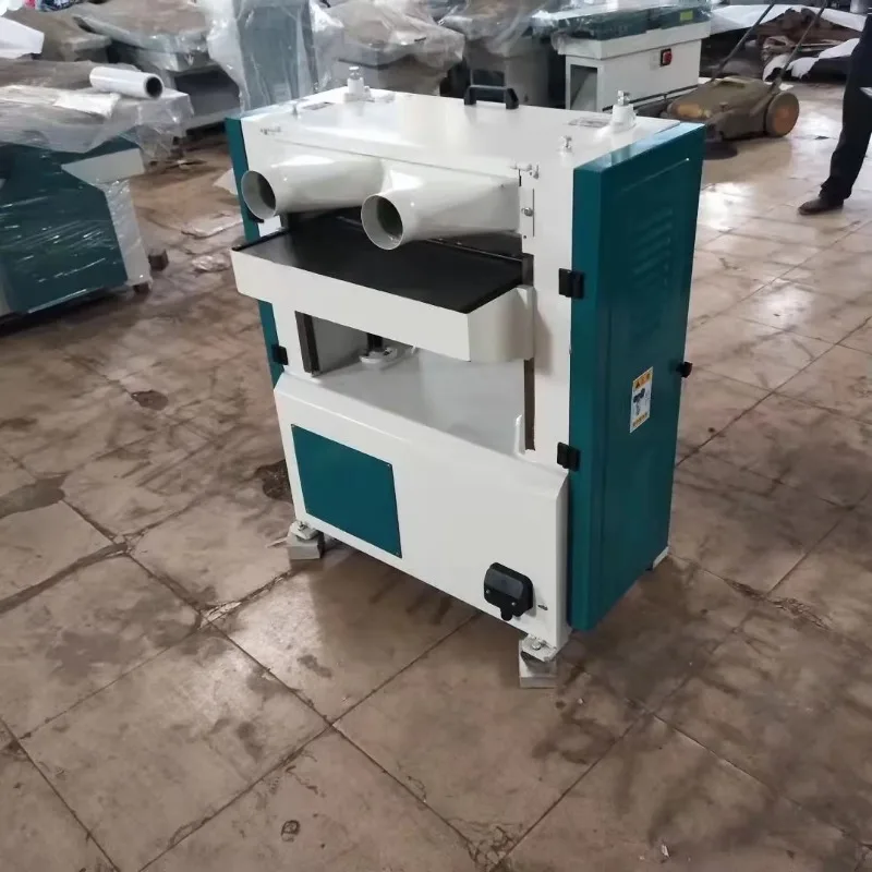 Automatic high-speed heavy-duty wood thickness planer wide hardwood single-sided double-sided press planer