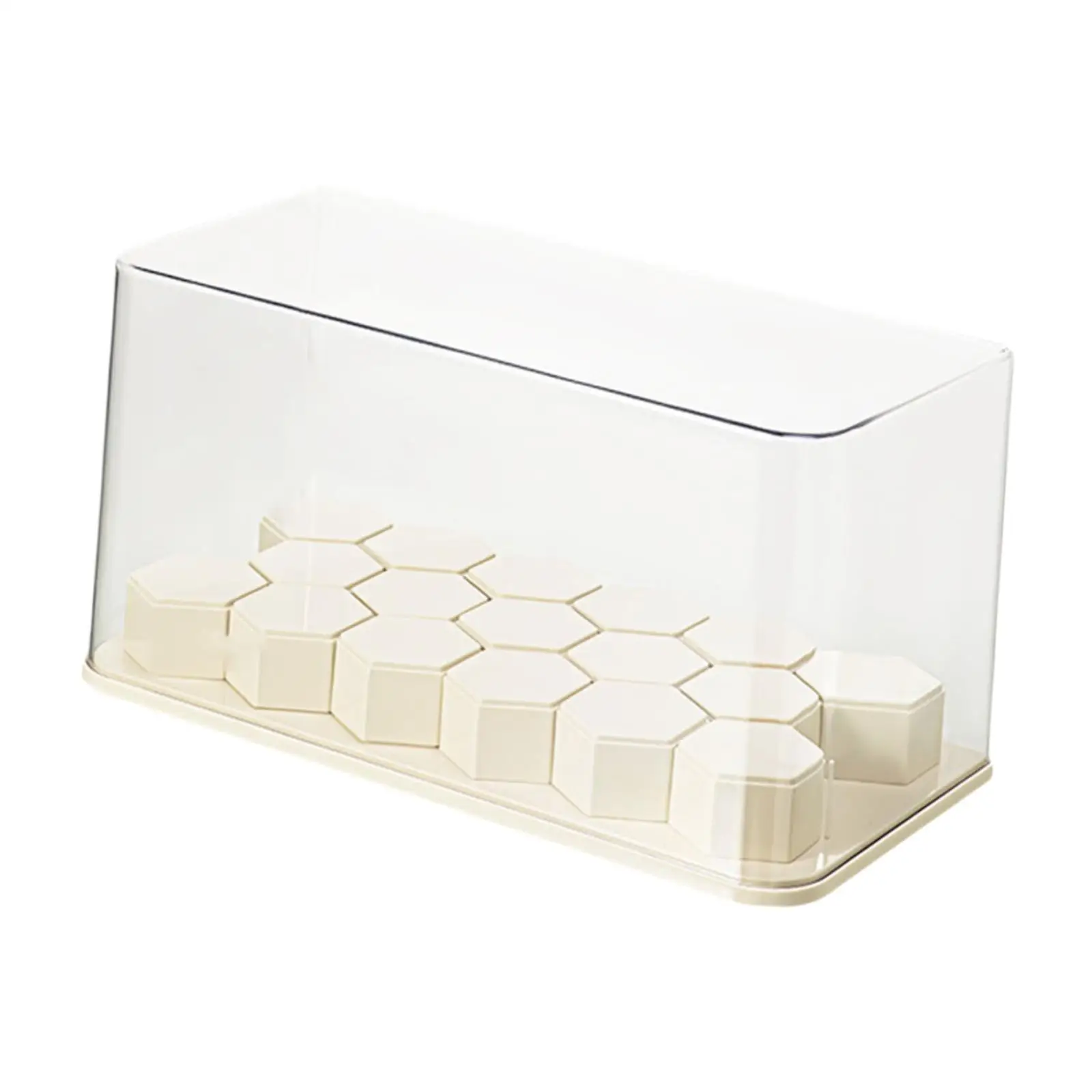 수집품을위한 디스플레이 케이스 인형 보관 상자 빌딩 블록이있는 소형 인형 인형 사무실 가정용 디스플레이 스탠드