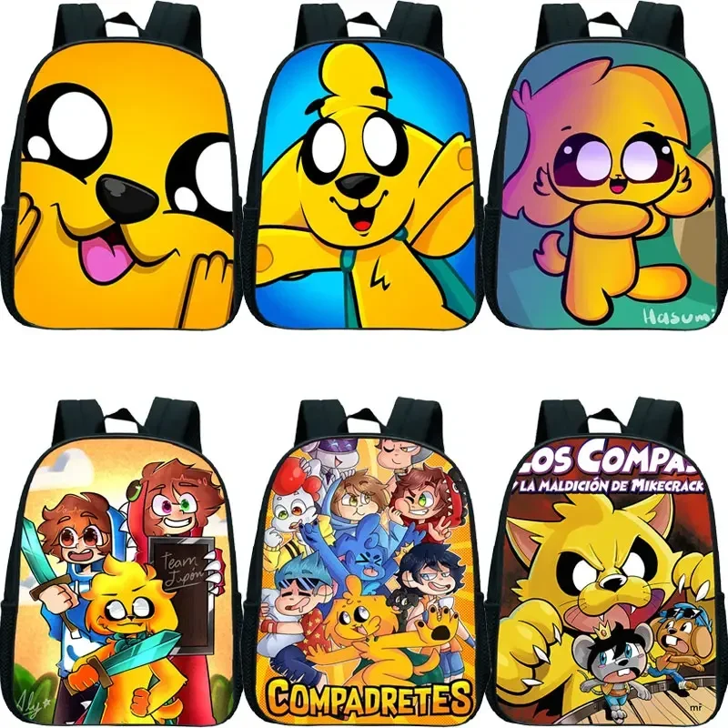 

Mikecrack Compadretes Backpack Mikecrack Knapsack Cartoon Bag Kindergarten Bookbag Kids Schoolbag Children Anime Backpacks