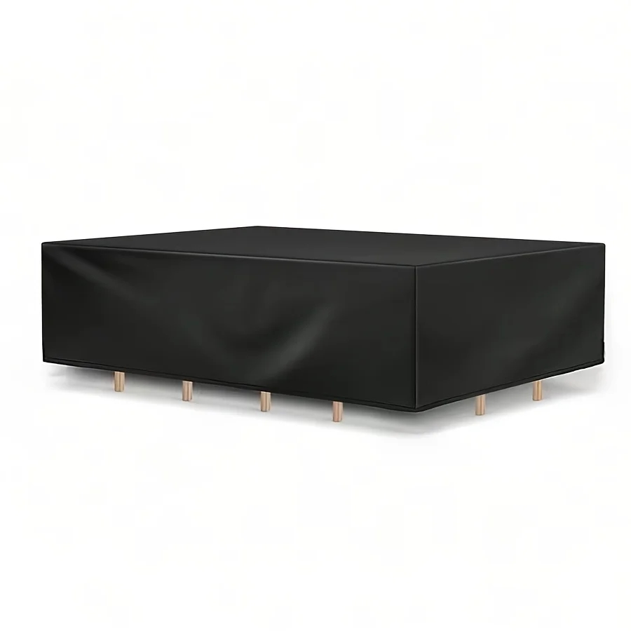 

Чехол для садового патио, 1 шт., 98.03x78.34x31.1 дюйма, материал 210D, с застежкой на шнурке, подходит для чехла для садовой мебели