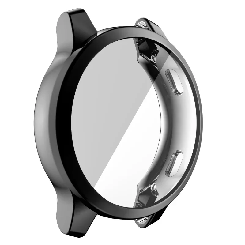 Capa protetora de chapeamento TPU macio para Garmin Venu 2 e 2S, capa protetora protetora, Shell para Garmin Vivoactive 4 S e 4 Smartwatch